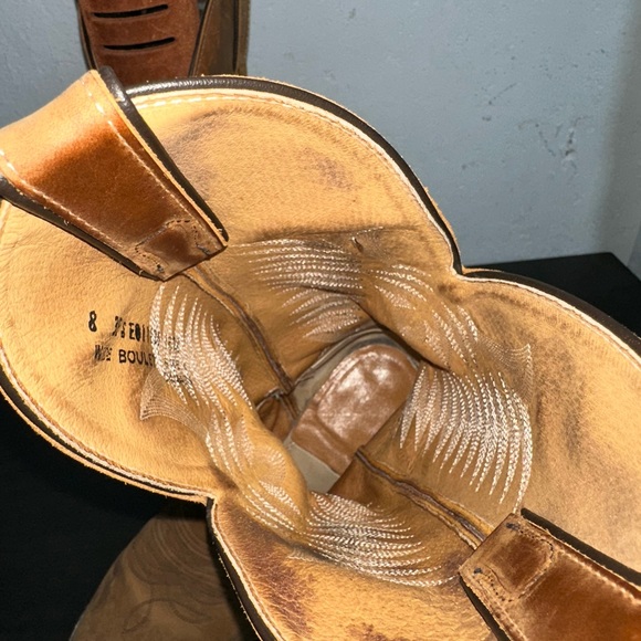 Boulet cowboy boot size 8 wide - Picture 2 of 7
